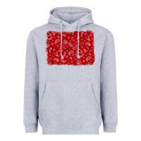 Heather Grey bandana background Heavyweight Hoodie - AdoDesignShop