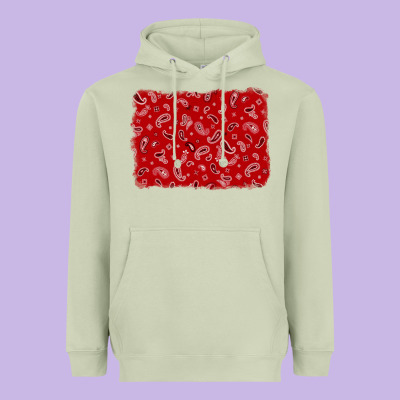 Bandana Background Heavyweight Hoodie Designed By Adodesignshop