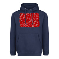Navy bandana background Heavyweight Hoodie - AdoDesignShop