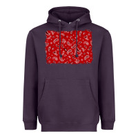 Plum bandana background Heavyweight Hoodie - AdoDesignShop