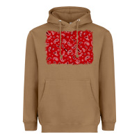 Toasted Coconut bandana background Heavyweight Hoodie - AdoDesignShop