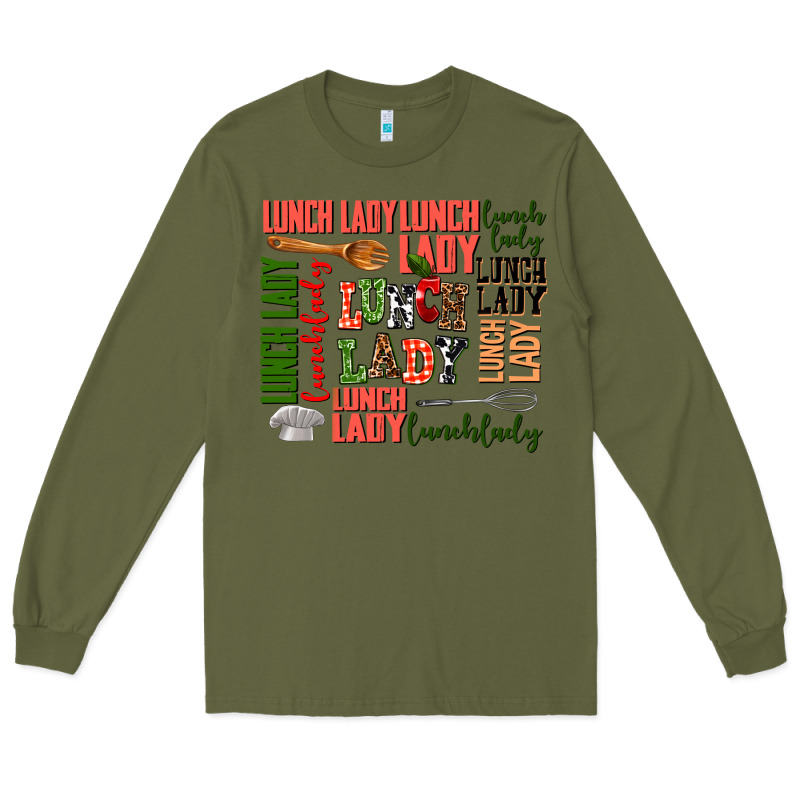 Lunch Lady Long Sleeve Tee by AdoDesignShop | Teevron