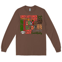 Chestnut lunch lady Long Sleeve Tee - AdoDesignShop