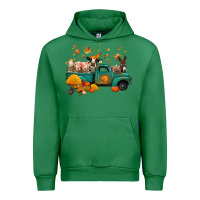 Emerald fall farm animals truck nancy Urban Hoodie - NancyCooperArtShop