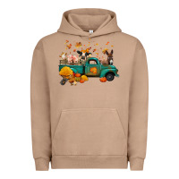 Pigment Burro fall farm animals truck nancy Urban Hoodie - NancyCooperArtShop