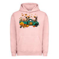 Pigment Salmon fall farm animals truck nancy Urban Hoodie - NancyCooperArtShop