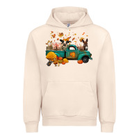 Sandshell fall farm animals truck nancy Urban Hoodie - NancyCooperArtShop