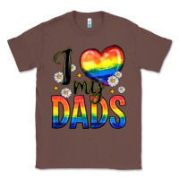 Chestnut i love my dads Classic Tee - Zillion Design Studio