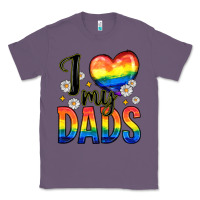Lavender i love my dads Classic Tee - Zillion Design Studio