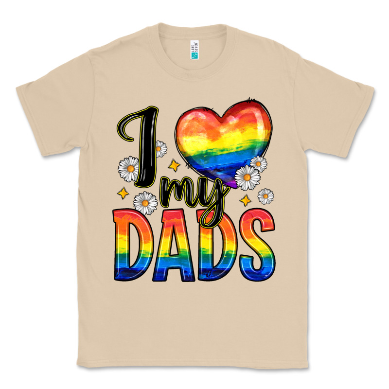 I Love My Dads Classic Tee by Zillion Design Studio | Teevron