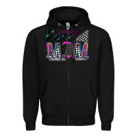 Black race mom Zipper Hoodie - Zillion Design Studio