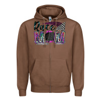 Chestnut race mom Zipper Hoodie - Zillion Design Studio
