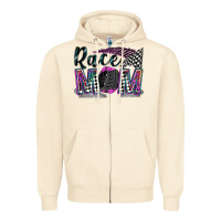 Sandshell race mom Zipper Hoodie - Zillion Design Studio