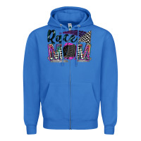 True Royal race mom Zipper Hoodie - Zillion Design Studio