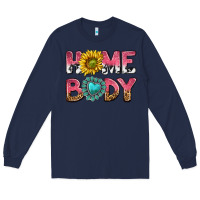 Navy homebody Long Sleeve Tee - texasbilliewilder