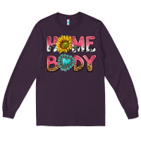 Plum homebody Long Sleeve Tee - texasbilliewilder