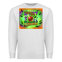 Oatmeal Heather spooky teacher Premium Sweatshirt - BundleAndBundleShop