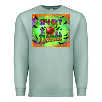 Seafoam spooky teacher Premium Sweatshirt - BundleAndBundleShop