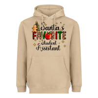 Mushroom santa's favorite student assistant Heavyweight Hoodie - AdoDesignShop