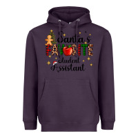 Plum santa's favorite student assistant Heavyweight Hoodie - AdoDesignShop