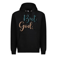 Black but god Premium Hoodie - MaliasSmallBusiness