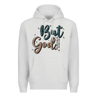 Dove Grey but god Premium Hoodie - MaliasSmallBusiness