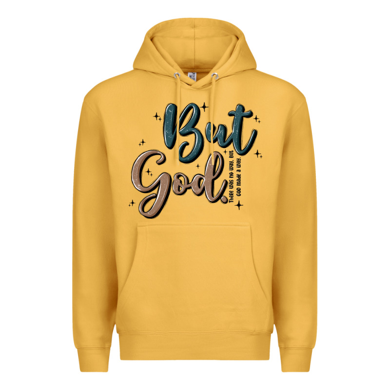But God Premium Hoodie by MaliasSmallBusiness | Teevron