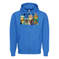 True Royal pet groomer coffee cups Zipper Hoodie - Zillion Design Studio