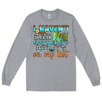 Heather Grey i havent been everywhere but its on my list Long Sleeve Tee - texasbilliewilder