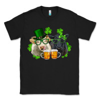 Black st. patrick's day charolais and black angus cows Classic Tee - RanaPortraitStore
