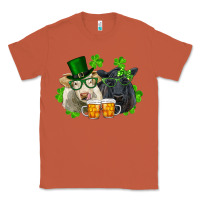 Copper st. patrick's day charolais and black angus cows Classic Tee - RanaPortraitStore