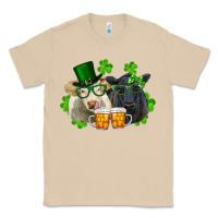 Mushroom st. patrick's day charolais and black angus cows Classic Tee - RanaPortraitStore