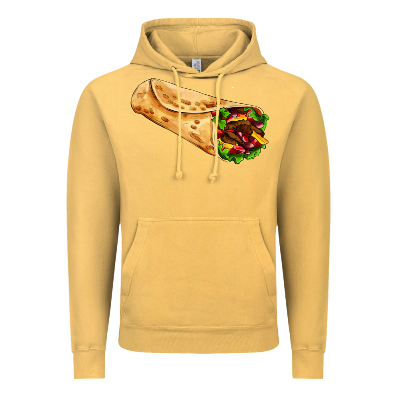 Burrito Vintage Hoodie by AdoDesignShop | Teevron