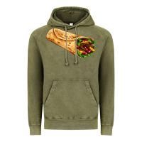 Vintage Olive burrito Vintage Hoodie - AdoDesignShop