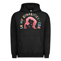 Pigment Black in my gymnastics era shinning Urban Hoodie - MaliasSmallBusiness