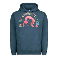 Pigment Midnight Navy in my gymnastics era shinning Urban Hoodie - MaliasSmallBusiness