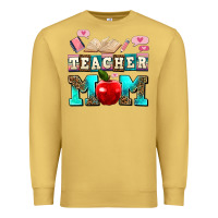 Antique Gold teacher mom Premium Sweatshirt - AdoDesignShop