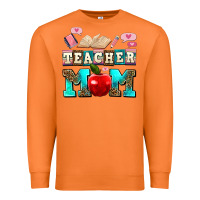 Carrot teacher mom Premium Sweatshirt - AdoDesignShop