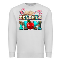 Dove Grey teacher mom Premium Sweatshirt - AdoDesignShop
