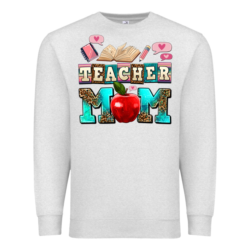 Teacher Mom Premium Sweatshirt by AdoDesignShop | Teevron