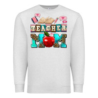 Oatmeal Heather teacher mom Premium Sweatshirt - AdoDesignShop