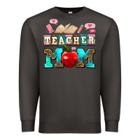 Smoke teacher mom Premium Sweatshirt - AdoDesignShop