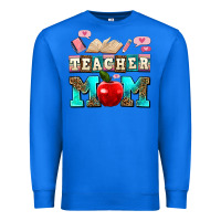 True Royal teacher mom Premium Sweatshirt - AdoDesignShop