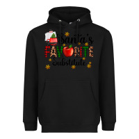 Black santa's favorite substitute Heavyweight Hoodie - AdoDesignShop