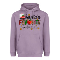 Lavender santa's favorite substitute Heavyweight Hoodie - AdoDesignShop