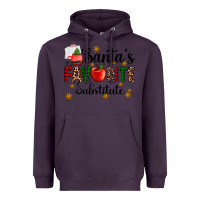 Plum santa's favorite substitute Heavyweight Hoodie - AdoDesignShop