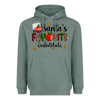 Sage santa's favorite substitute Heavyweight Hoodie - AdoDesignShop