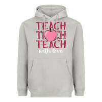 Moon Dust teach with love Heavyweight Hoodie - JahusDesignShop