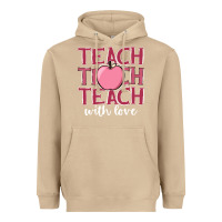 Mushroom teach with love Heavyweight Hoodie - JahusDesignShop