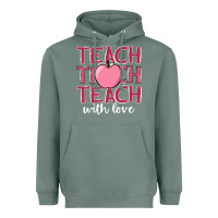 Sage teach with love Heavyweight Hoodie - JahusDesignShop